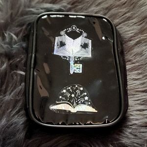 Customized stash bag, make up bag, purse organizer, storage pouch with zipper.